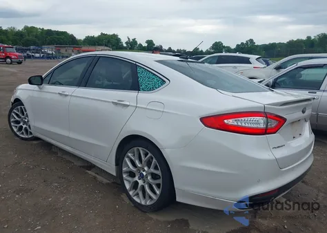 2014 Ford Fusion Titanium z USA, uszkodzony, nr VIN 3FA6P0K91ER146373